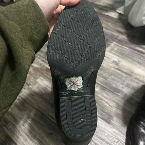 Twisted X Womens Wwt0034 Burgundy Cowboy, Western Boots Size 7.5 Medium (B, M) - Picture 9 of 9